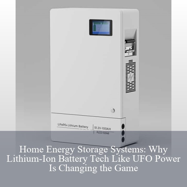 Home Energy Storage Systems: Why Lithium-Ion Battery Tech Like UFO Power Is Changing the Game